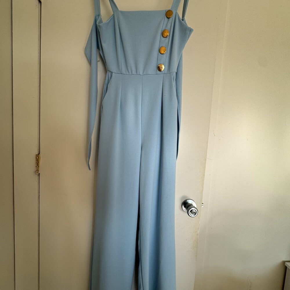 Blue Jumpsuit